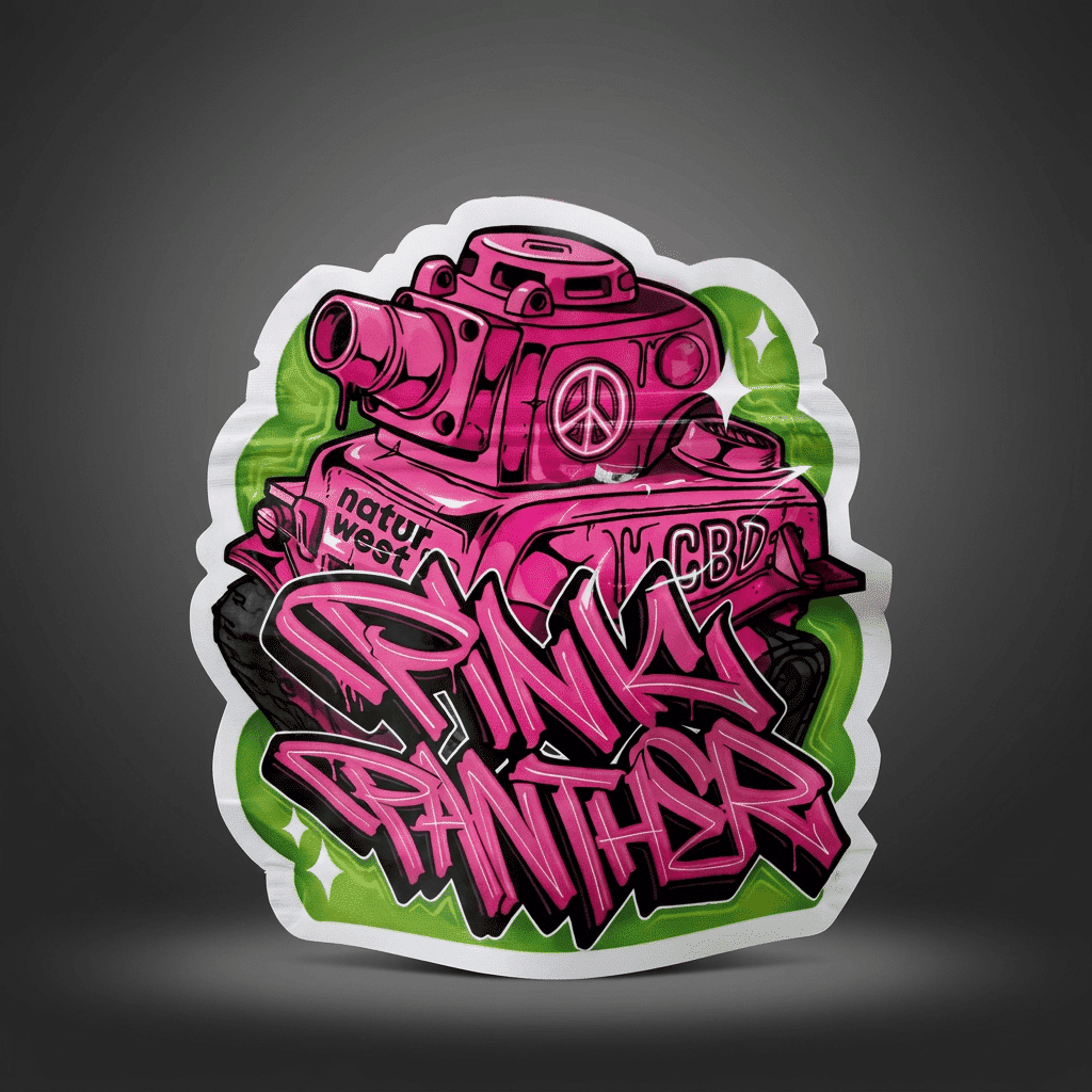 Flor de CBD Pink Panther packaging al por mayor Naturwest