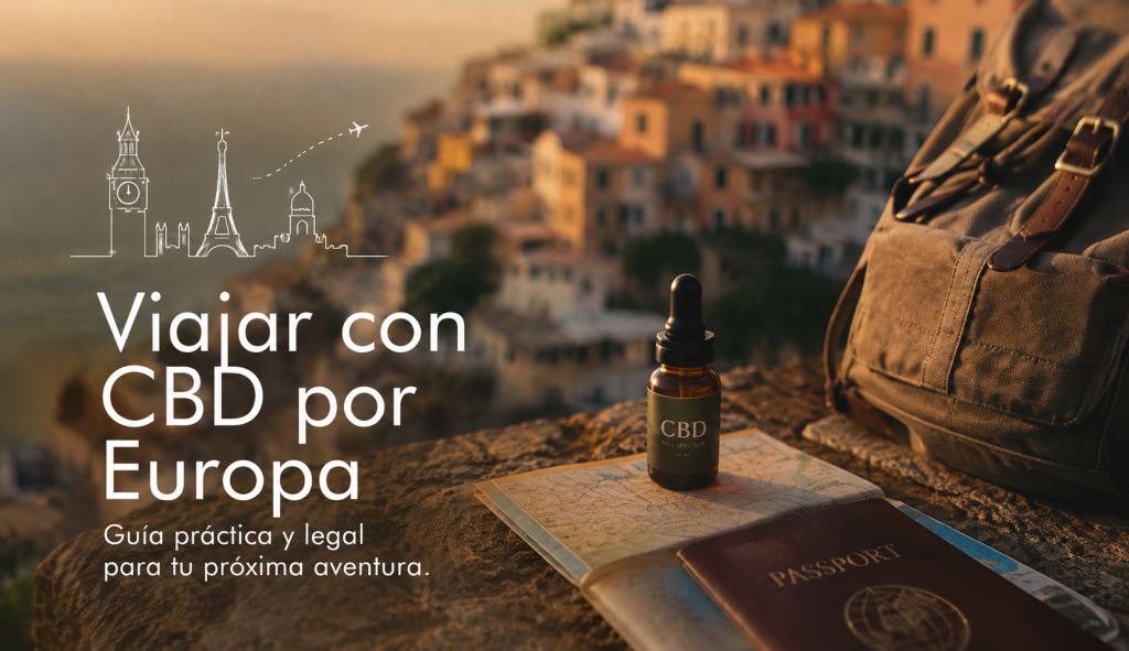 viajar con CBD por europa
