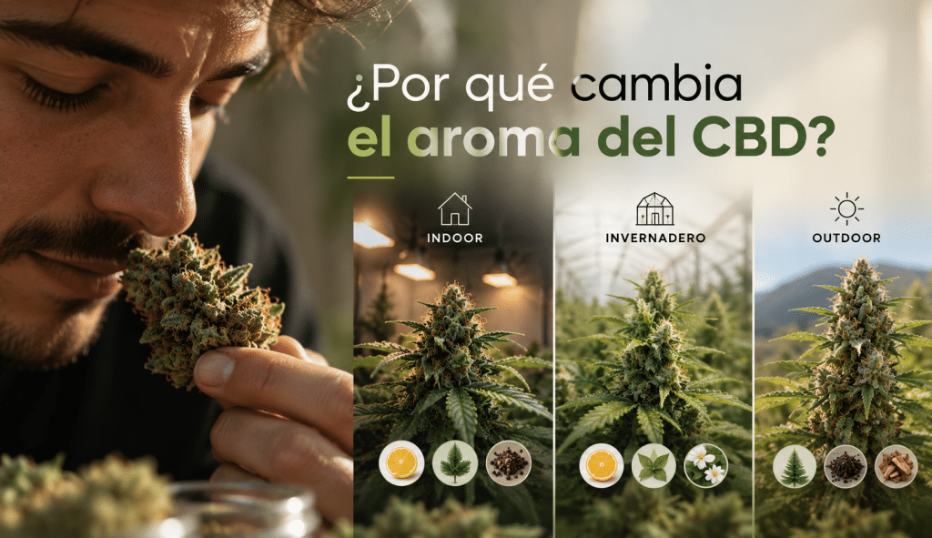 por que cambia el aroma del cbd