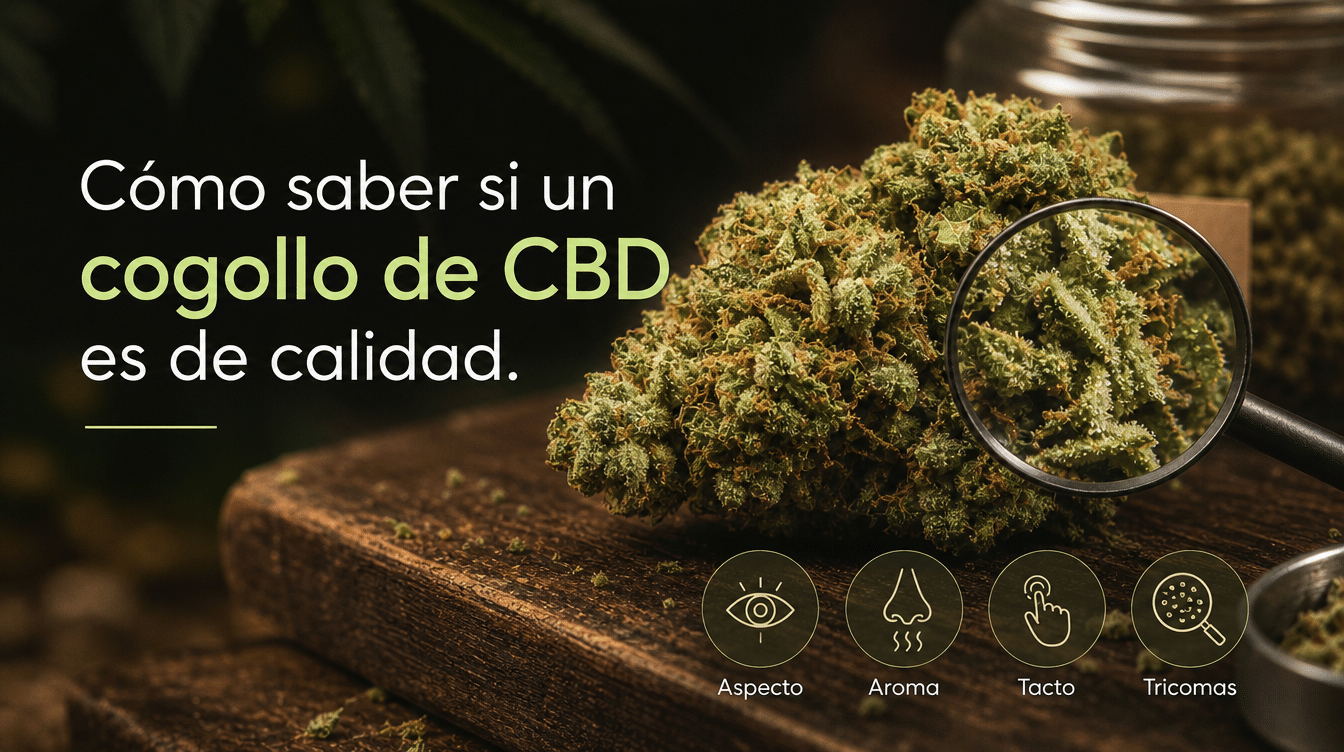 cómo saber si un cogollo de cbd es de calidad