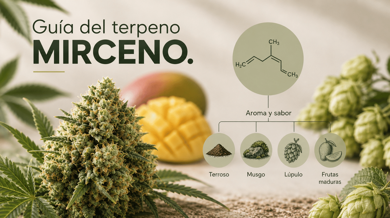 que es el terpeno mirceno